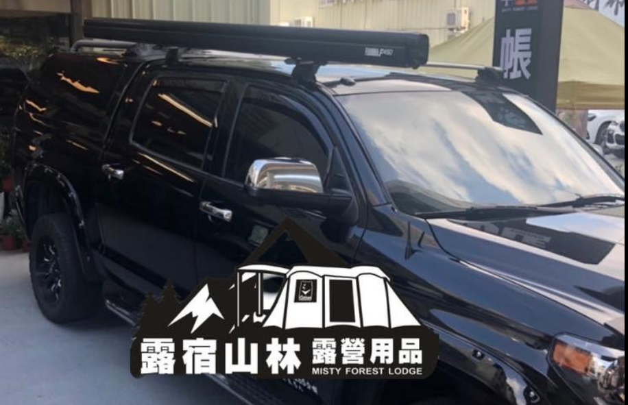 【Fiamma】F45s black黑色硬殼車邊帳
