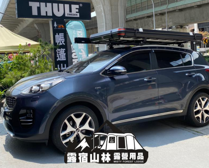 【WildLand 秋野地】1.2沙舟霧黑硬殼車頂帳