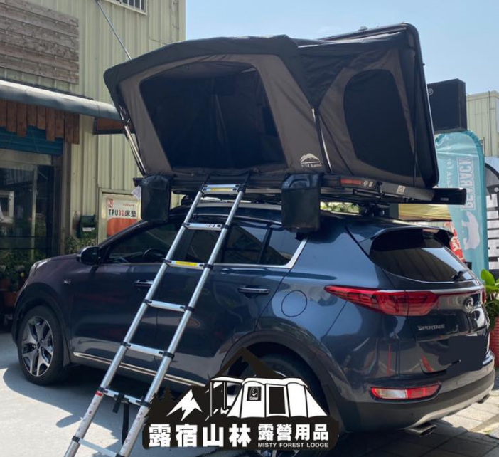 【WildLand 秋野地】1.2沙舟霧黑硬殼車頂帳
