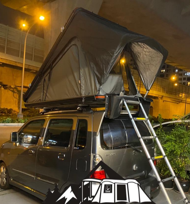 【WildLand 秋野地】沙鷹 1.2 三角硬殼車頂帳