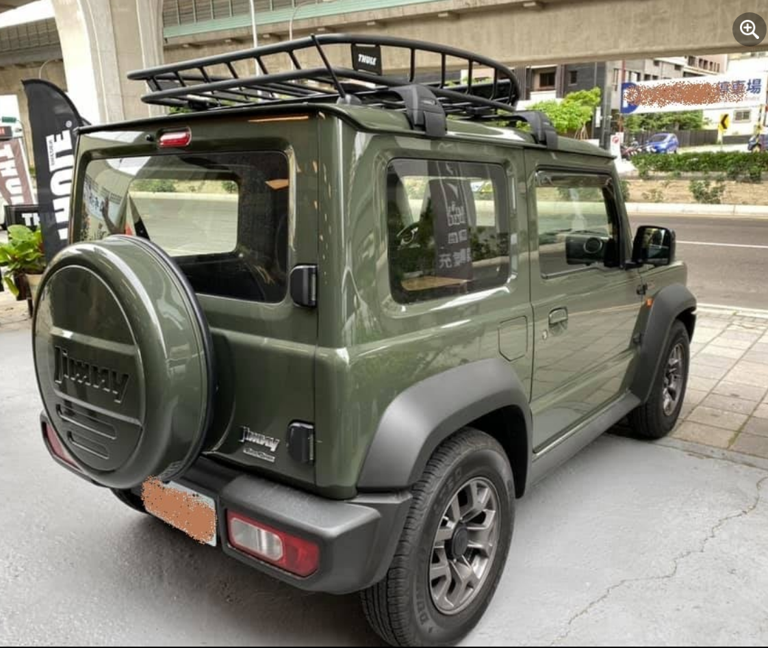 【THULE】Canyon XT 霧黑色車頂行李盤