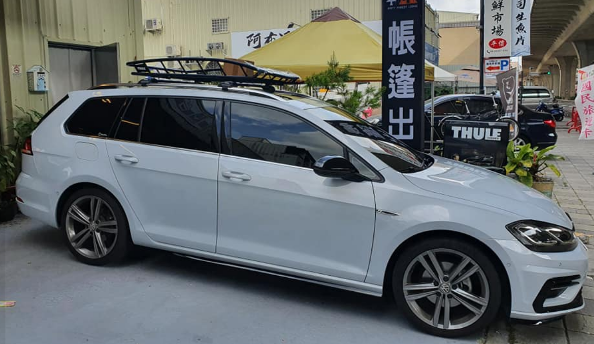 【THULE】Canyon XT 霧黑色車頂行李盤