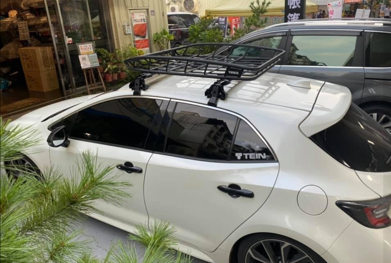 【THULE】Canyon XT 霧黑色車頂行李盤