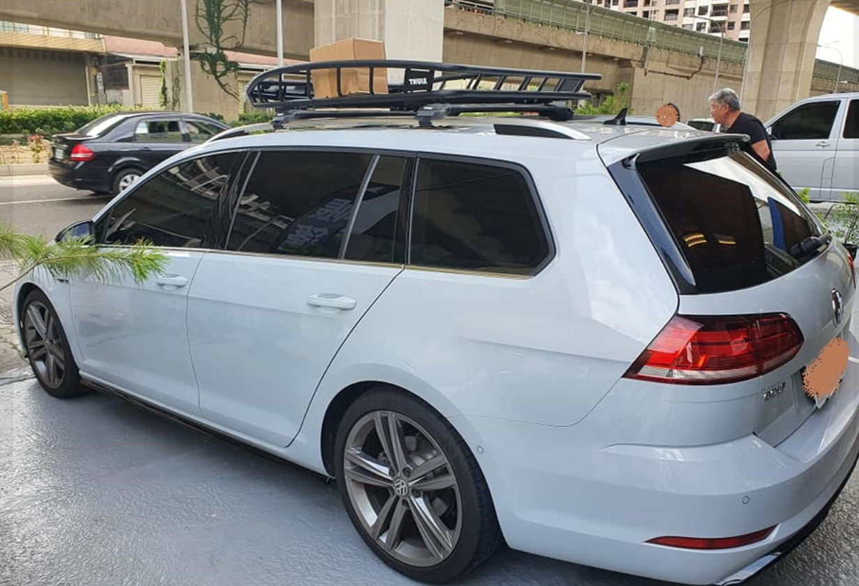 【THULE】Canyon XT 霧黑色車頂行李盤