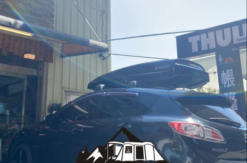 【inno】Shadow 16 BR1220TBK 車頂行李箱
