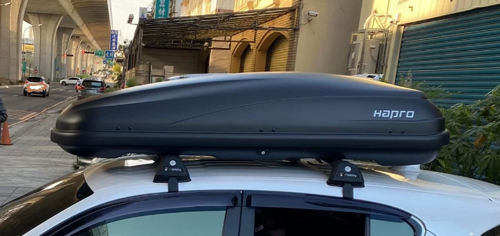 【Hapro】TravelBox 5.0 消光灰車頂行李箱