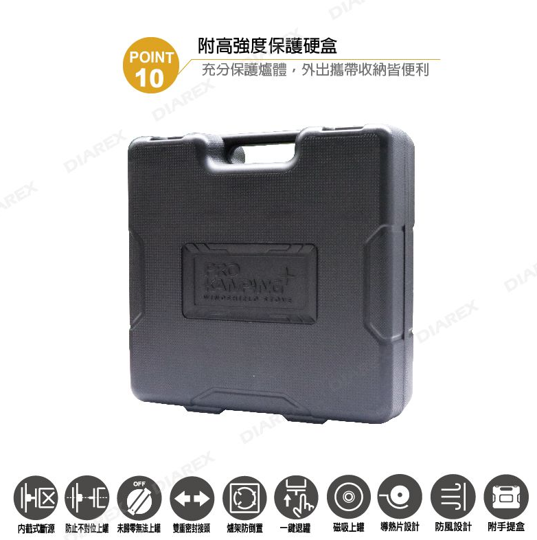 【Pro kamping】高功率4.1kW-黑森爐