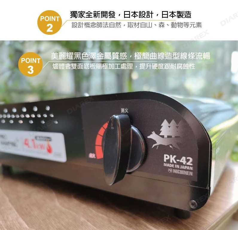 【Pro kamping】高功率4.1kW-黑森爐