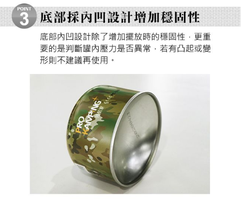 【Pro Kamping】迷彩高山罐 230g
