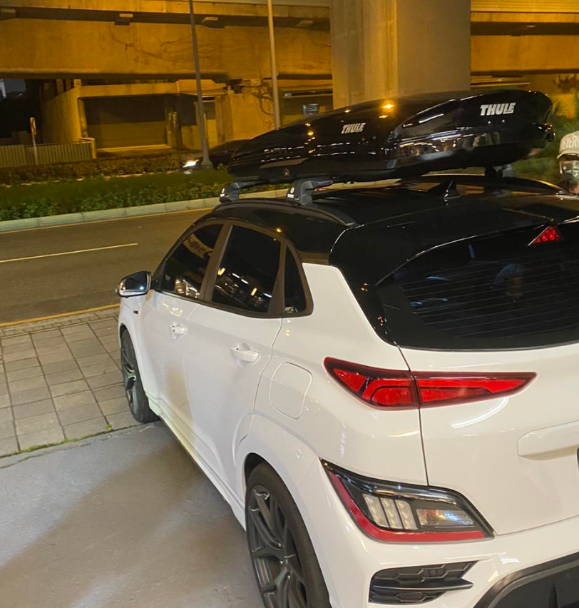 【THULE】THULE Dynamic 800 & WingBar Edge Hyundai Kona 實裝
