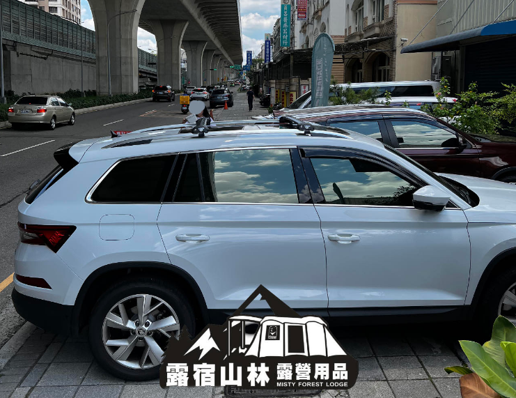 【SKODA】THULE WingBar Edge X SKODA Kodiaq 實裝照