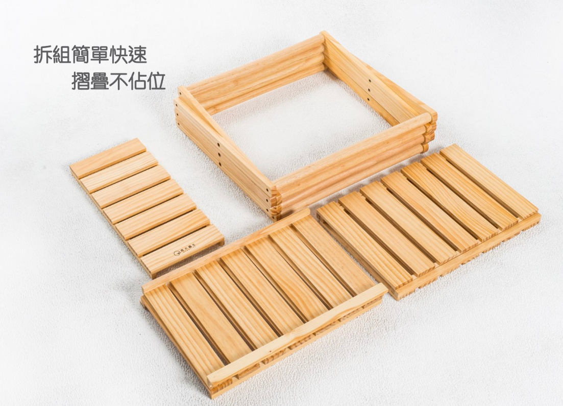 【原木圓生】原木手工四層架
