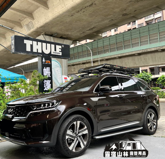 【KIA Sorento】THULE WingBar Evo X YAKIMA Offgrid M + Offgrid Extension 實裝