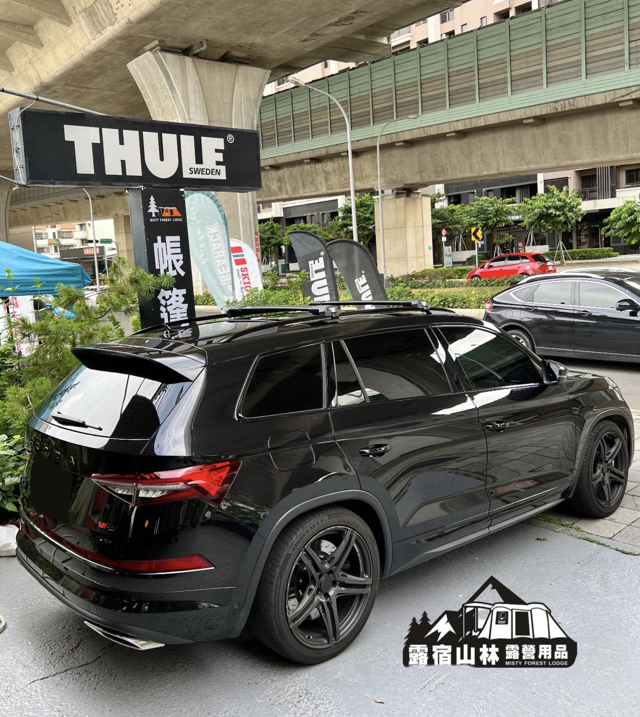 【SKODA】inno Wedge brs660 X SKODA Kodiaq 實裝照