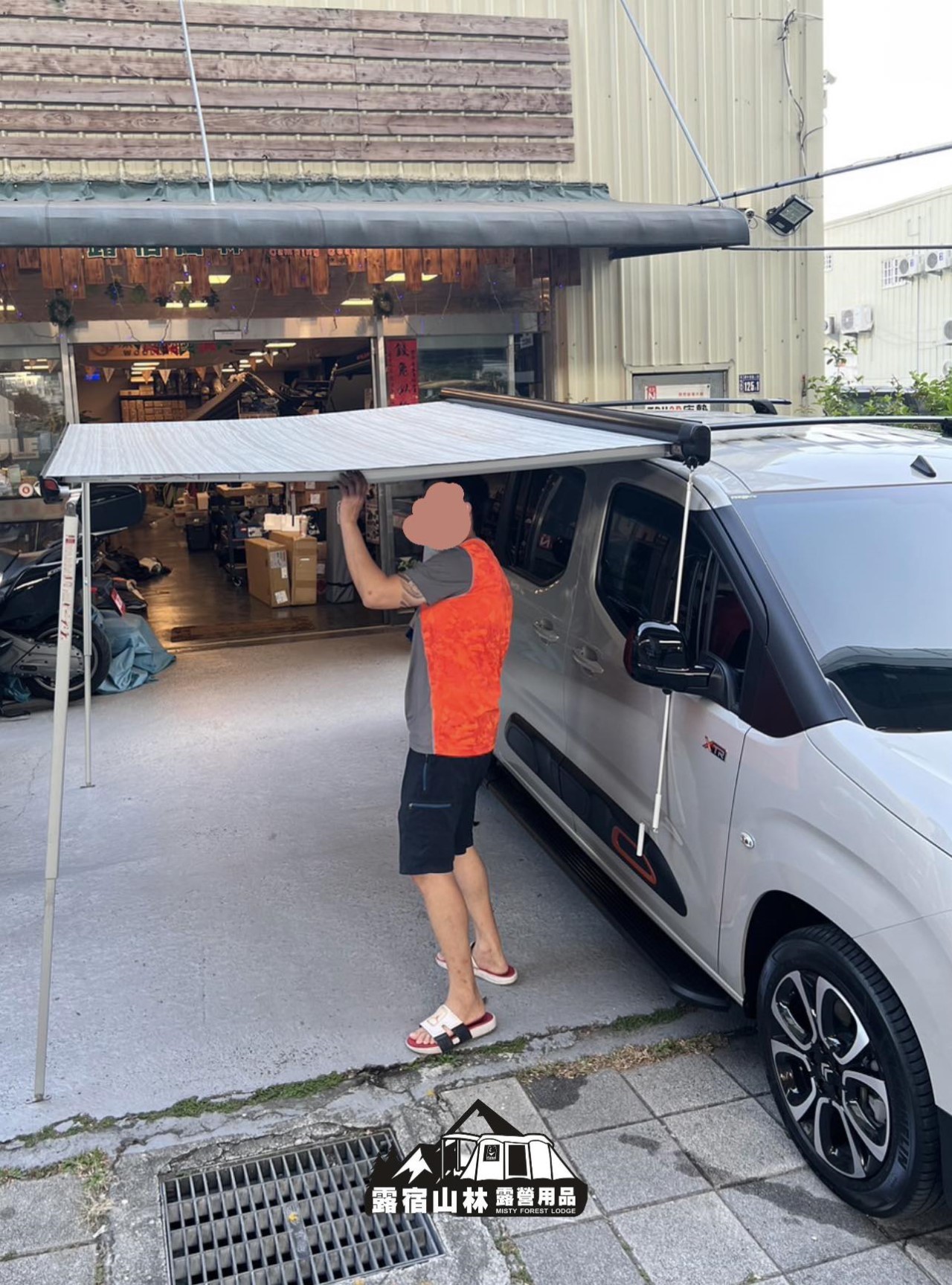 【Citroen】Fiamma F45s 260 & Whispbar Through Bar 實車安裝
