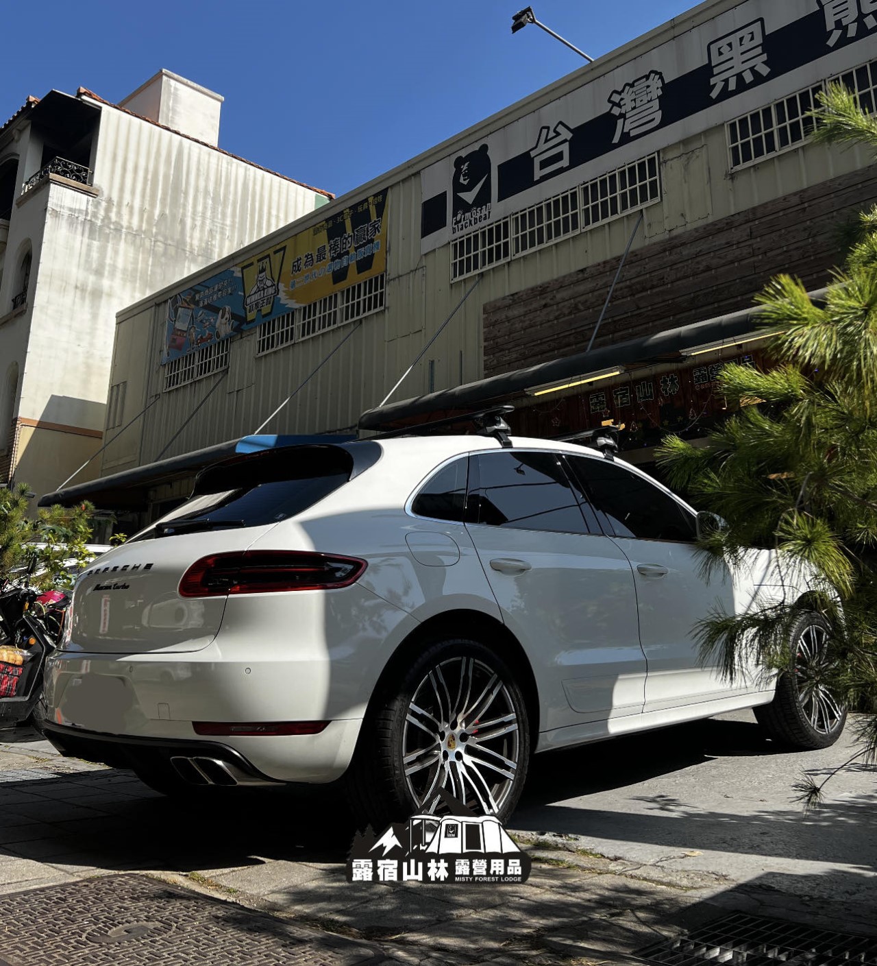 【Porsche】Macan THULE WingBar Evo 實車安裝照