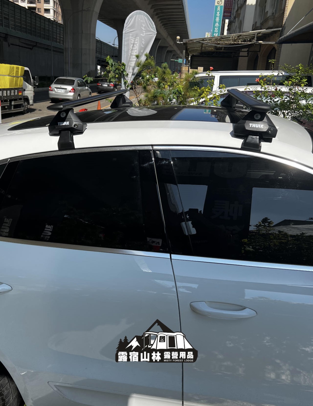 【Porsche】Macan THULE WingBar Evo 實車安裝照