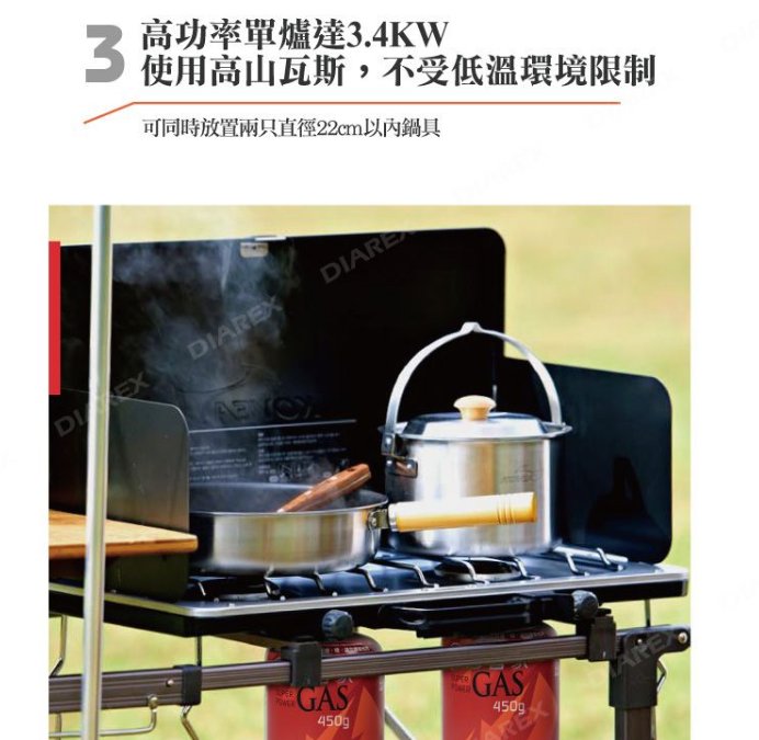【Pro kamping領航家】Kovea 薄型雙口爐