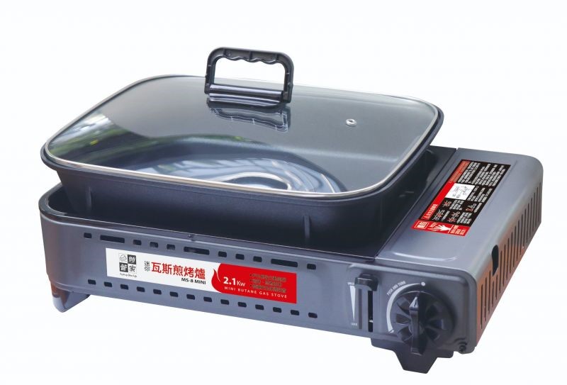 【妙管家】 MINI兩用煎烤、燒烤盤爐