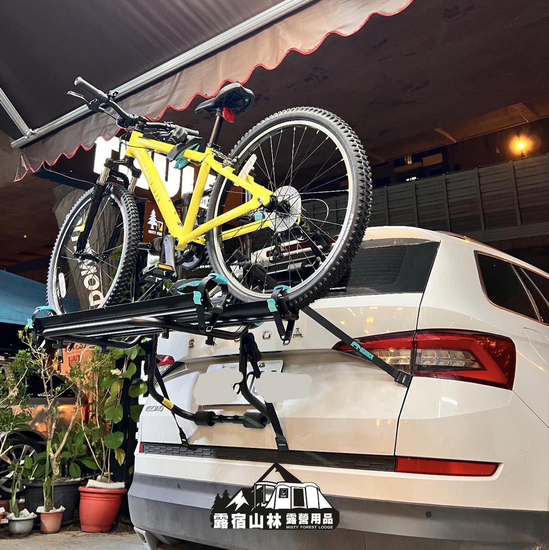 【Škoda】Kodiaq X Bearack 熊牌後背式攜車架🚲 實車安裝