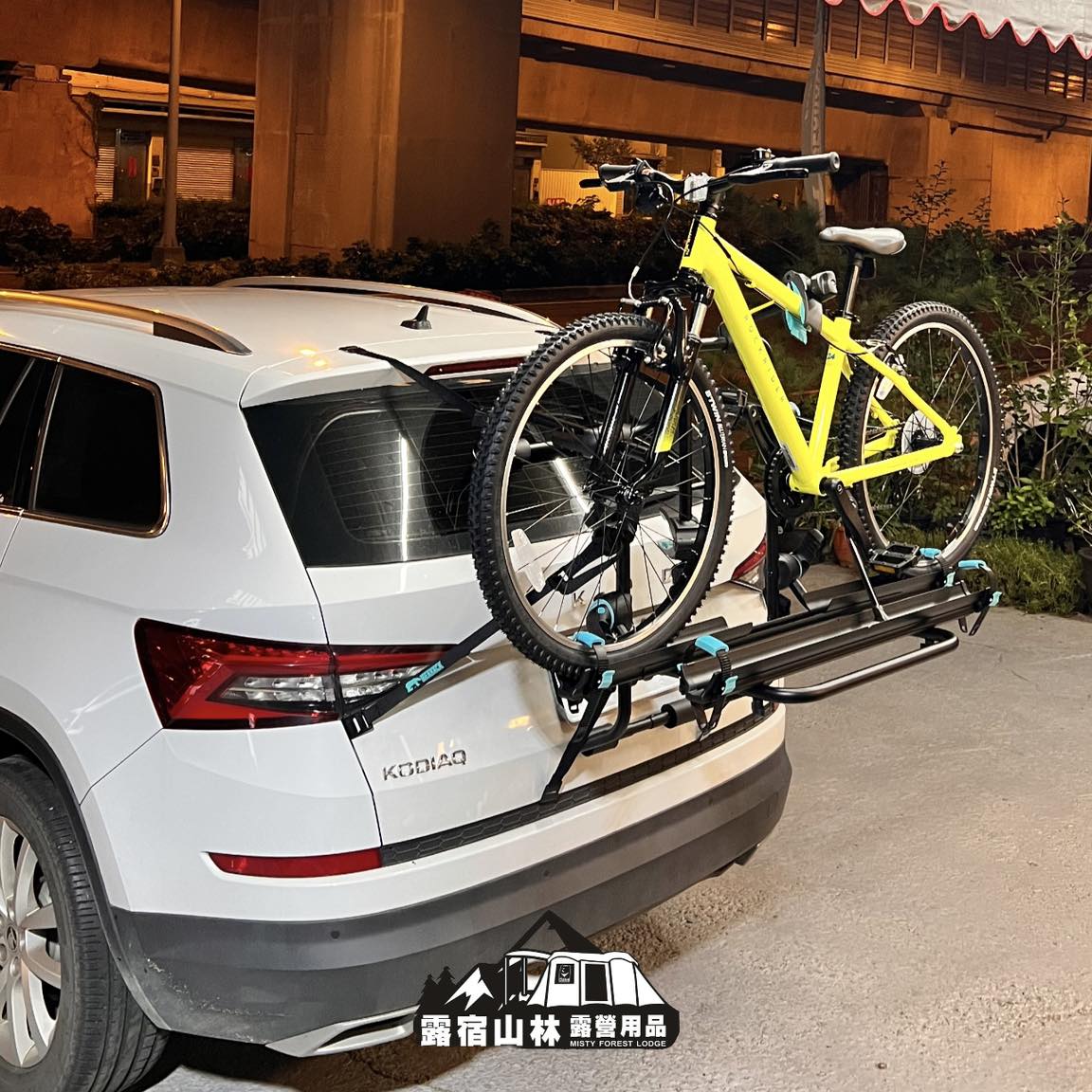 【Škoda】Kodiaq X Bearack 熊牌後背式攜車架🚲 實車安裝