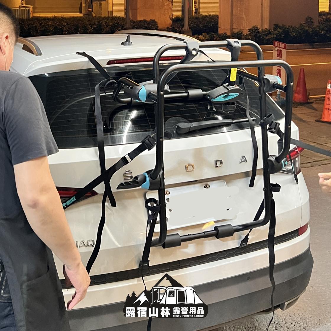 【Škoda】Kodiaq X Bearack 熊牌後背式攜車架🚲 實車安裝