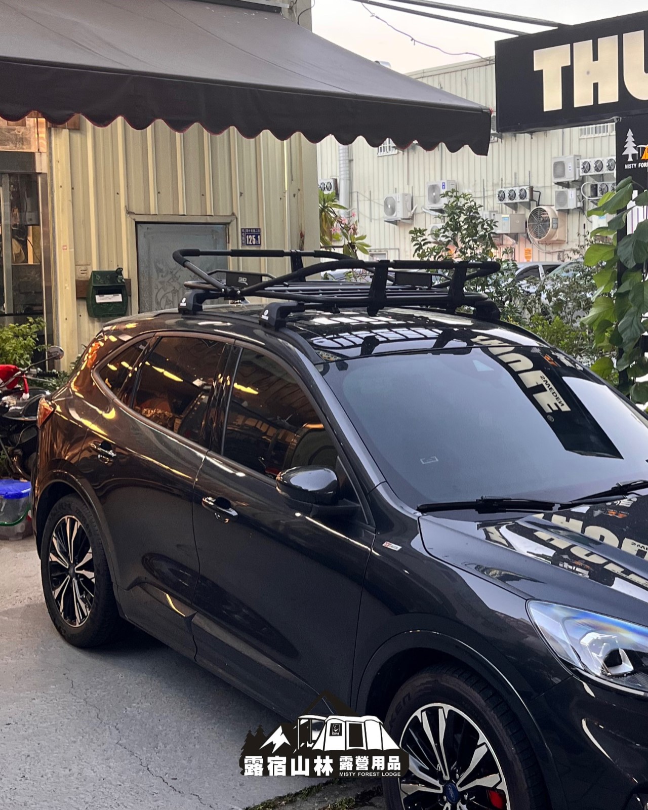 【Ford】 Kuga X 3D Mats可收折行李盤L 實車安裝 車頂行李盤 車頂盤 車頂平台