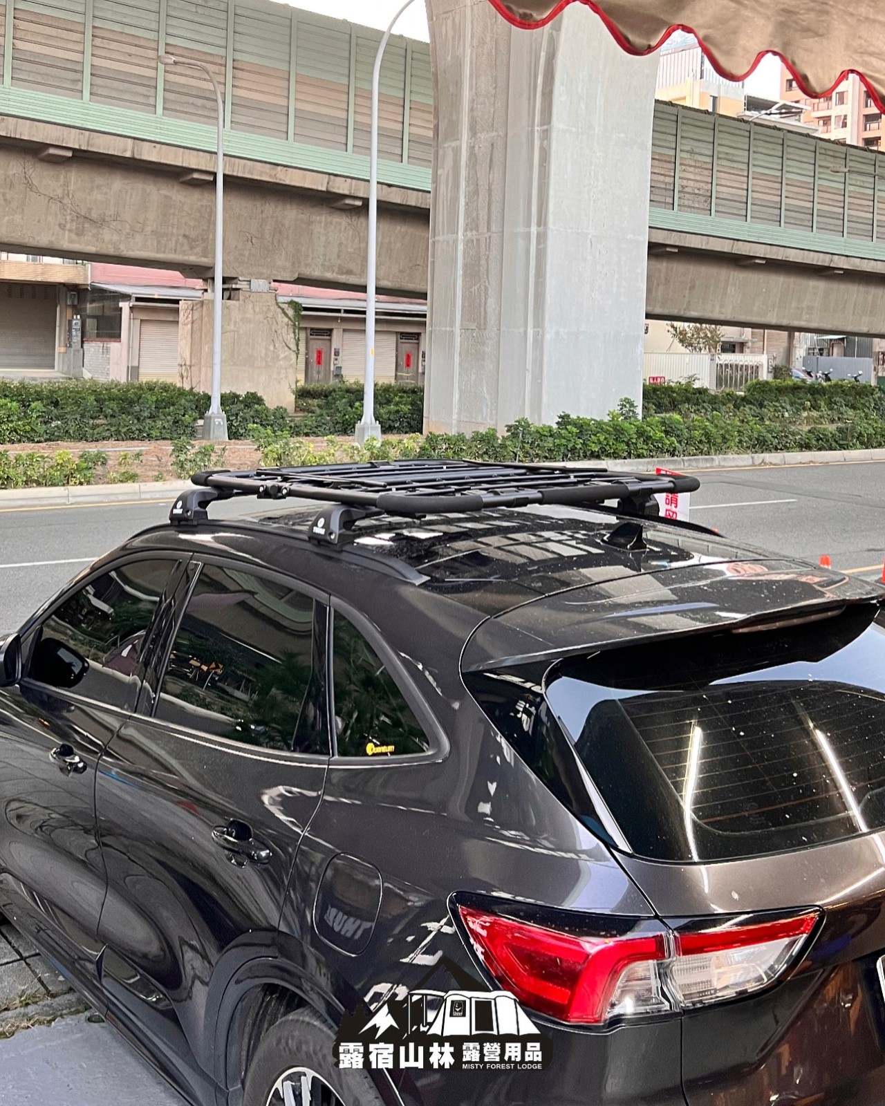 【Ford】 Kuga X 3D Mats可收折行李盤L 實車安裝 車頂行李盤 車頂盤 車頂平台