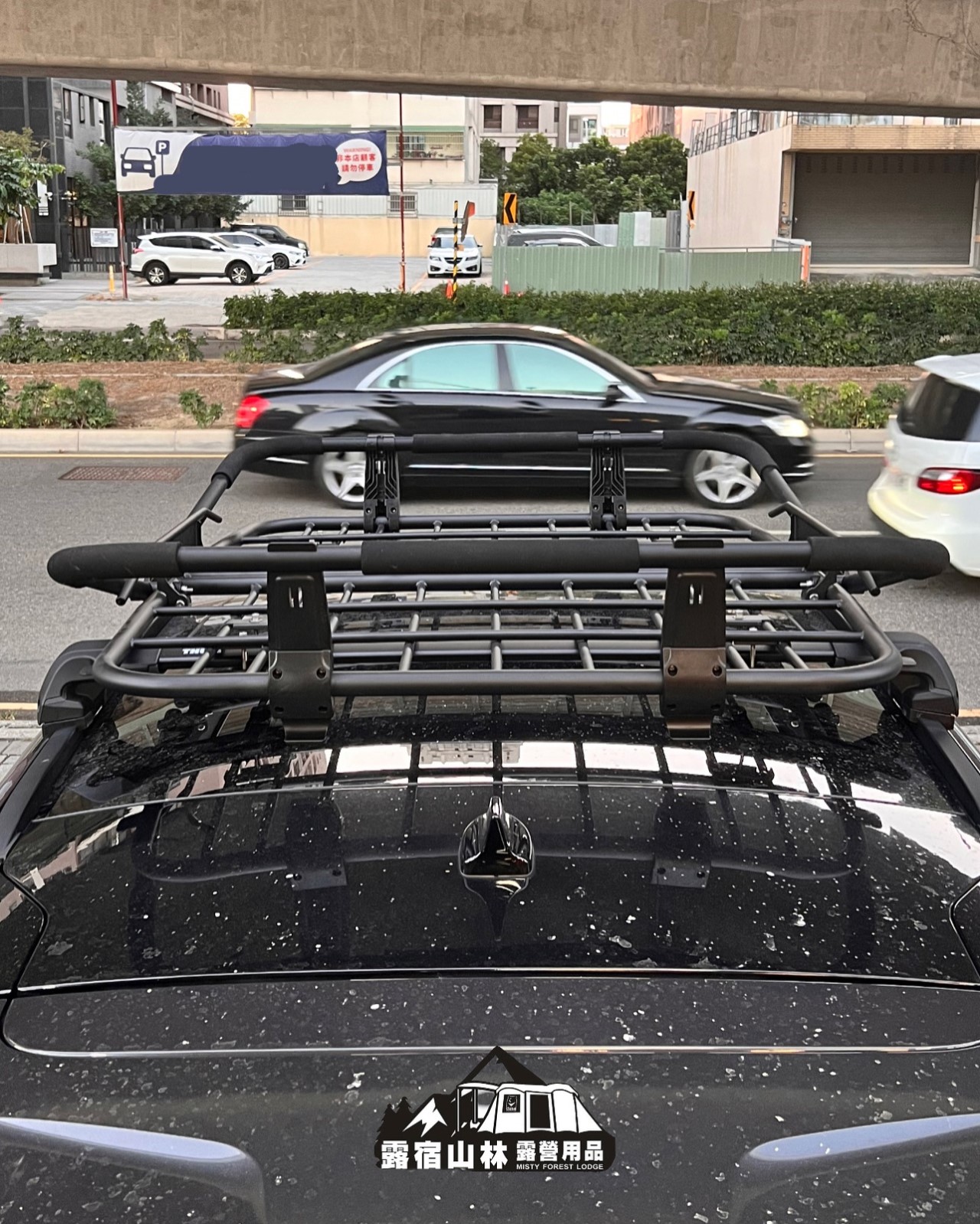 【Ford】 Kuga X 3D Mats可收折行李盤L 實車安裝 車頂行李盤 車頂盤 車頂平台