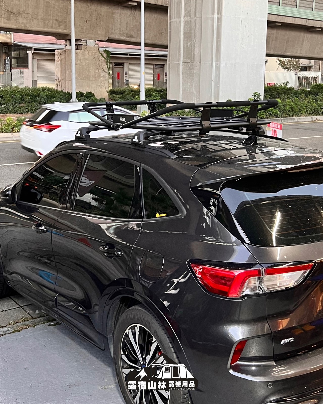 【Ford】 Kuga X 3D Mats可收折行李盤L 實車安裝 車頂行李盤 車頂盤 車頂平台