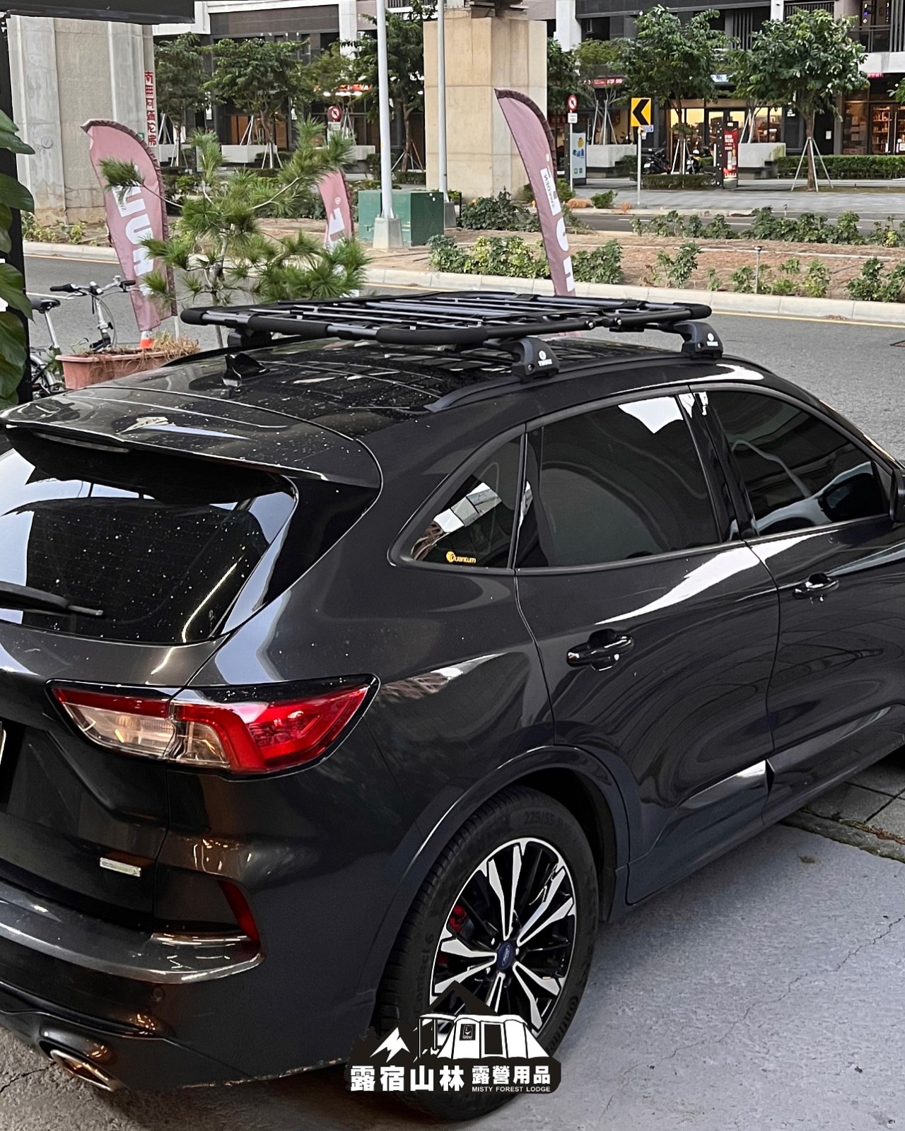 【Ford】 Kuga X 3D Mats可收折行李盤L 實車安裝 車頂行李盤 車頂盤 車頂平台