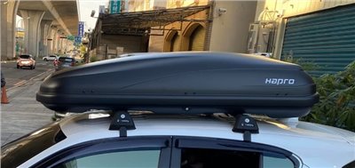【Hapro】TravelBox 5.0 消光灰車頂行李箱