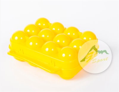 【Go Sport】12入蛋盒--黃&漠綠