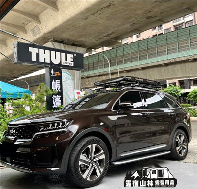 【KIA Sorento】THULE WingBar Evo X YAKIMA Offgrid M + Offgrid Extension 實裝