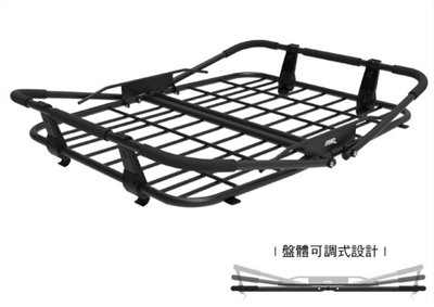 【3D Mats】可收折多功能車頂行李盤 M&L
